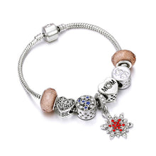 Load image into Gallery viewer, New Fashion Crystal Bangle Snake Chain Bracelet