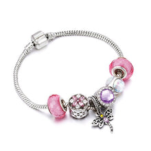 Load image into Gallery viewer, New Fashion Crystal Bangle Snake Chain Bracelet