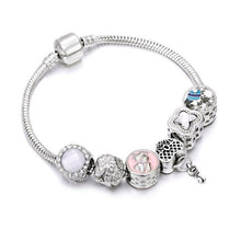 Load image into Gallery viewer, New Fashion Crystal Bangle Snake Chain Bracelet