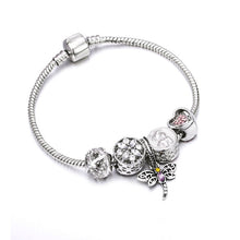 Load image into Gallery viewer, New Fashion Crystal Bangle Snake Chain Bracelet