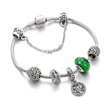 Load image into Gallery viewer, Tree Of Life Snake Chain Bracelets