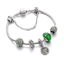 Load image into Gallery viewer, Tree Of Life Snake Chain Bracelets
