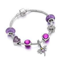 Load image into Gallery viewer, Tree of Life Devil Eye Pendant Fashion Femme Bracelets