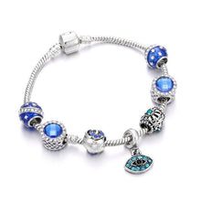 Load image into Gallery viewer, Tree of Life Devil Eye Pendant Fashion Femme Bracelets