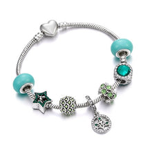 Load image into Gallery viewer, Tree of Life Devil Eye Pendant Fashion Femme Bracelets