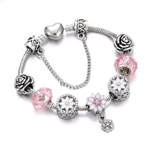 Load image into Gallery viewer, Charms Bracelet Women Snake Chain Bracelets