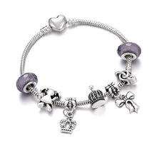 Load image into Gallery viewer, Charms Bracelet Women Snake Chain Bracelets