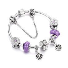 Load image into Gallery viewer, Charm Bracelet Women Crystal
