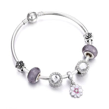 Load image into Gallery viewer, Charm Bracelet Women Crystal