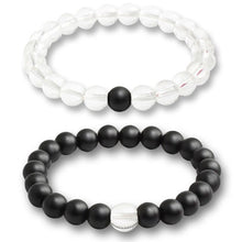 Load image into Gallery viewer, 17 Style Tiger Eye Black Line Hematite Charm Bracelet Men