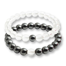 Load image into Gallery viewer, 17 Style Tiger Eye Black Line Hematite Charm Bracelet Men