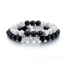 Load image into Gallery viewer, 2pcs/set Couple Distance Bracelets YinYang Beaded Bracelet Women Men