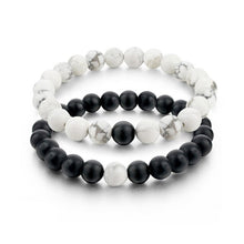 Load image into Gallery viewer, 2pcs/set Couple Distance Bracelets YinYang Beaded Bracelet Women Men