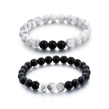 Load image into Gallery viewer, 2pcs/set Couple Distance Bracelets YinYang Beaded Bracelet Women Men