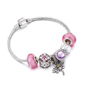 New Fashion Crystal Bangle Snake Chain Bracelet