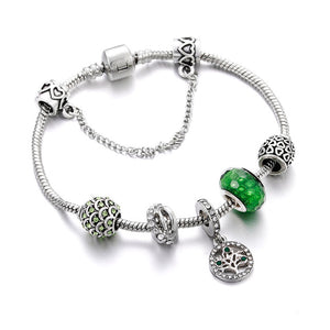 Tree Of Life Snake Chain Bracelets