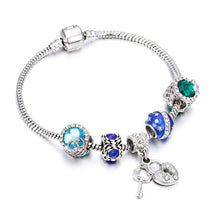 Load image into Gallery viewer, New Original Silver Color DIY Crystal Beaded Bracelets

