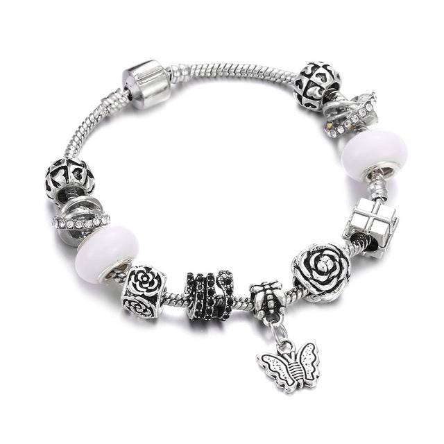 Charms Bracelet Women Snake Chain Bracelets