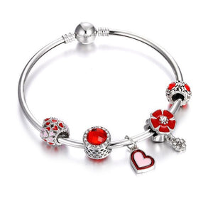 Charms Crystal Beads Women Bracelet