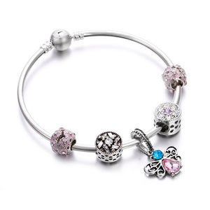 16 Styles Summer Women Bracelets & Bangles DIY Crystal