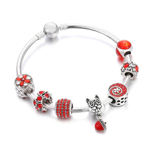 Charm Bracelet Women Crystal