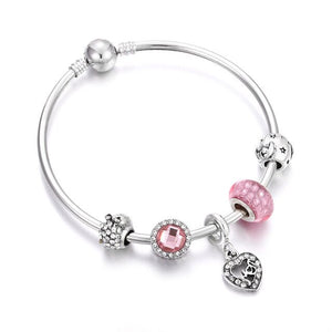 Charm Bracelet Women Crystal