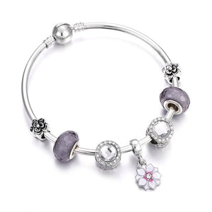 Charm Bracelet Women Crystal