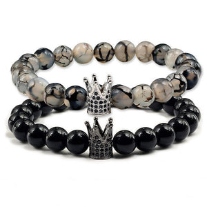 2pcs Fashion Natural Stone Bracelets