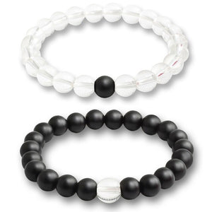 17 Style Tiger Eye Black Line Hematite Charm Bracelet Men