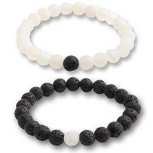 Load image into Gallery viewer, 17 Style Tiger Eye Black Line Hematite Charm Bracelet Men
