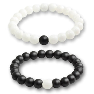 17 Style Tiger Eye Black Line Hematite Charm Bracelet Men