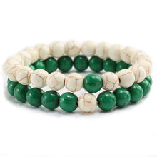 Load image into Gallery viewer, Natural Charm Stone Bead Bracelets Set For Women Men
