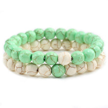 Load image into Gallery viewer, Natural Charm Stone Bead Bracelets Set For Women Men
